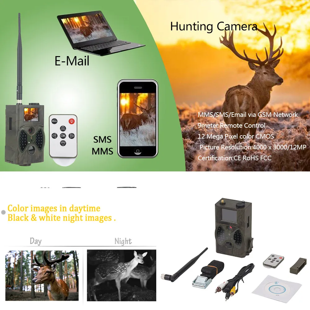 HC350M охотничья тропа камера 16MP MMS фото ловушка HD скаутинг инфракрасная наружная