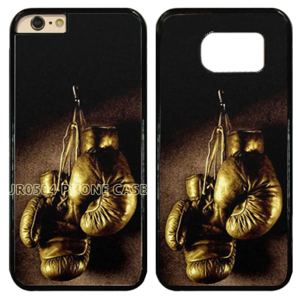 

BOXING GLOVES GOLD Hard Cell Phone Case Cover Fits For iphone XS MAX XR X 5 5s 6 6s 6 plus 7 7 8 8 plus #249
