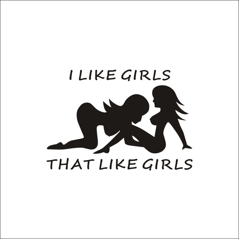DCTAL SEX GIRL Pegatina Sexy chica caliente desnuda belleza Funny Car Sticker ventana Humor motocicleta decoraciOn de vinilo S34