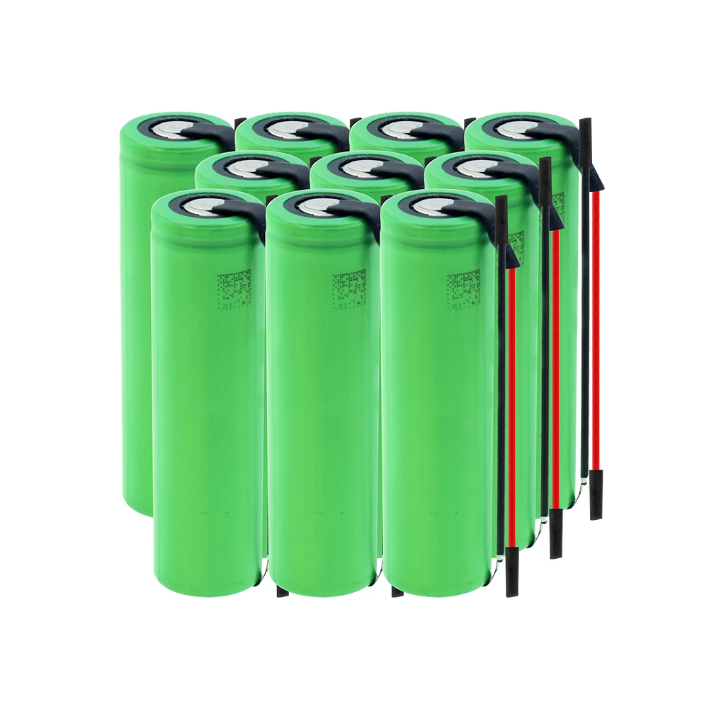 Новинка 1-10 шт US18650VTC5A 3,6 v 2600 mah 18650 батарея литиевая аккумуляторная батарея 35A высокое слив с Diy провода батареи - Цвет: 10 Pieces