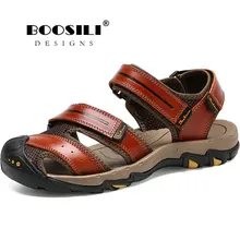 Zapatillas hombre Real Limited Erkek Ayakkabi Sandalias мужские сандалии Мужская дышащая обувь для отдыха на плоской подошве