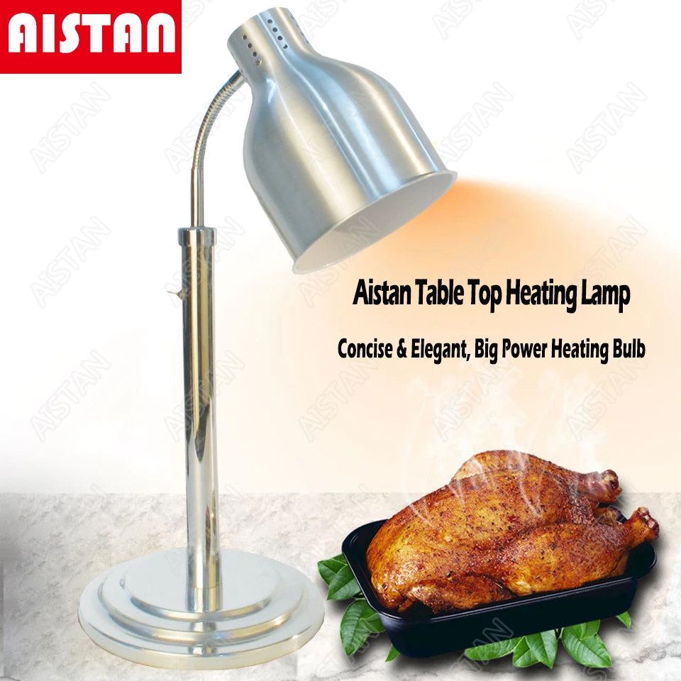 DZ1/DZ2 Electric stainless steel food heating warming lamp light for kitchen equipment