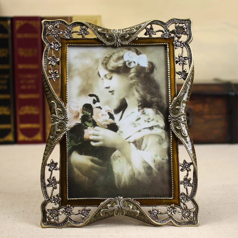 Retro photo frame European luxury Family picture Frame