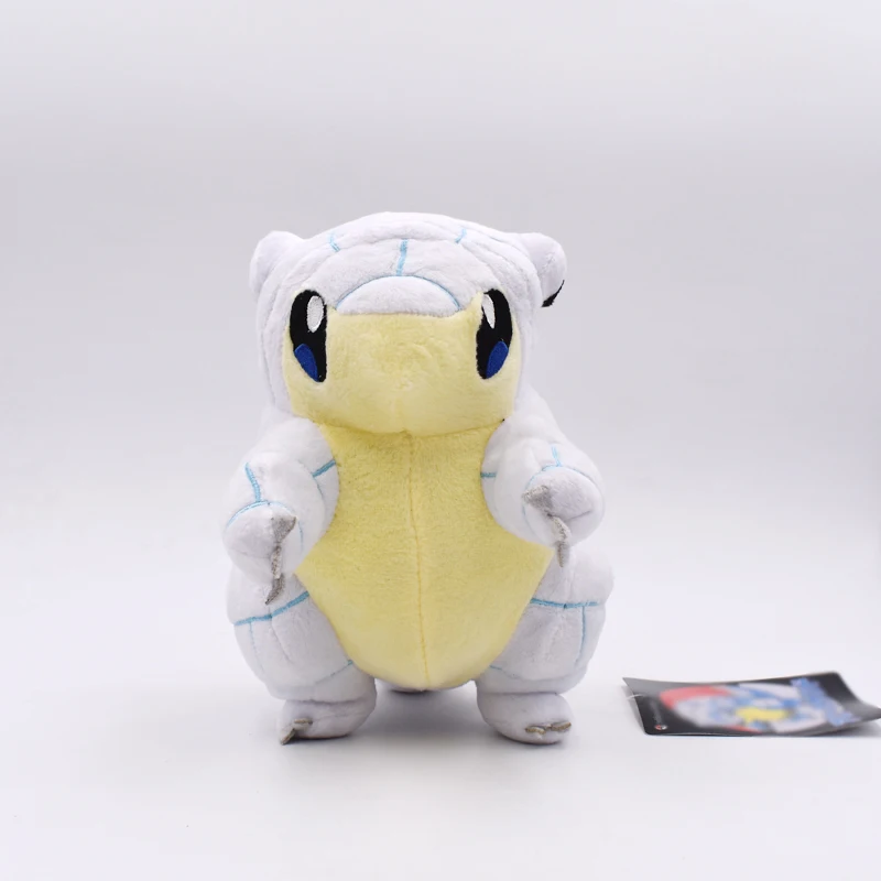

New Stuffed Toys 20CM Alola Ice Sandshrew Animals Plush Doll Free Shipping