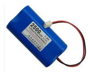 

Free shiping 7.4V 18650 2500mah lithium-ion battery pack LED light flashlight battery