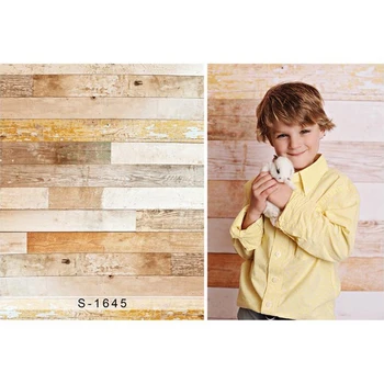 

Vintage Wood Background for Photo Studio Newborn Baby Photography Props Back Drops Kids Children Backdrops Wooden Planks Floor