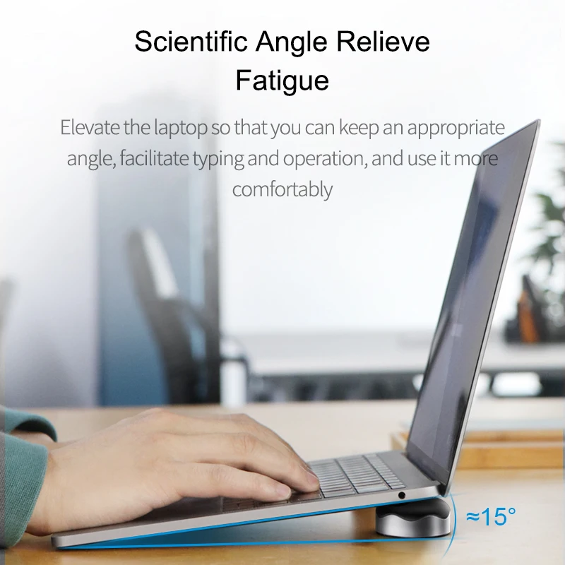  Hagibis Laptop Stand Magnetic Portable Cooling Pad For MacBook Laptop Cool Ball Heat Dissipation Sk