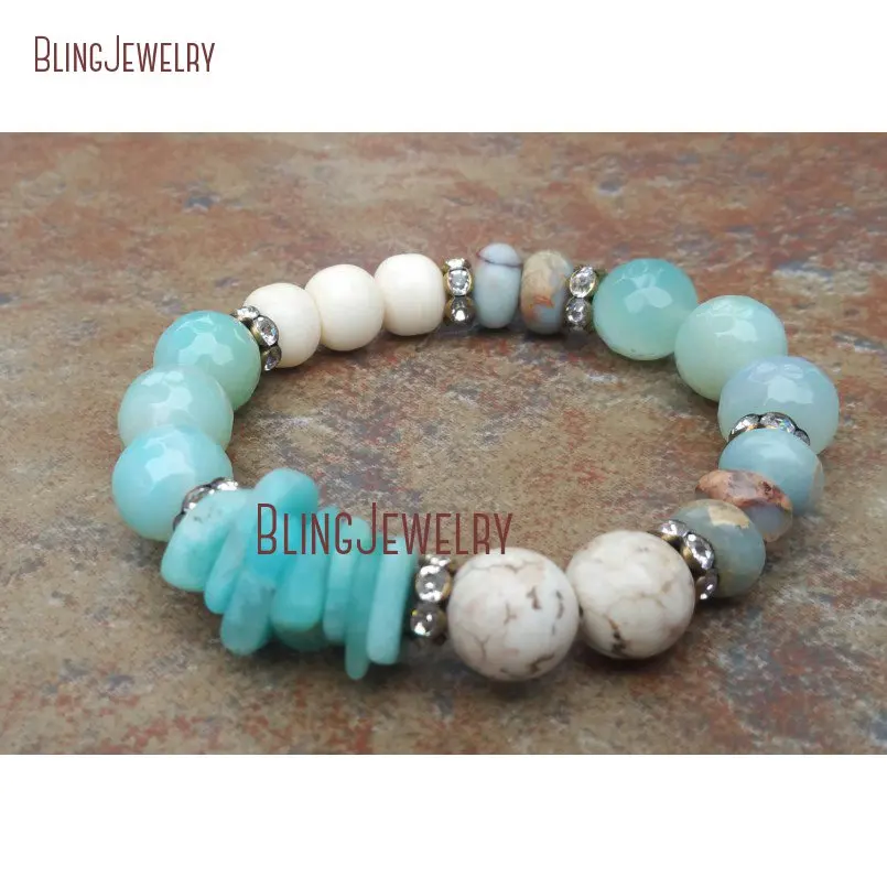 20180409-BM12103-Beach Vibe Multi Stone Bracelet Yoga Bohemian Bracelet Stacking Bracelet Beachy Glam Jewelry_2