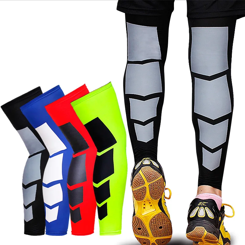 Buy 2Piece Good Elastic Compression Sleeves Stockings Leg Thigh Socks Soccer
