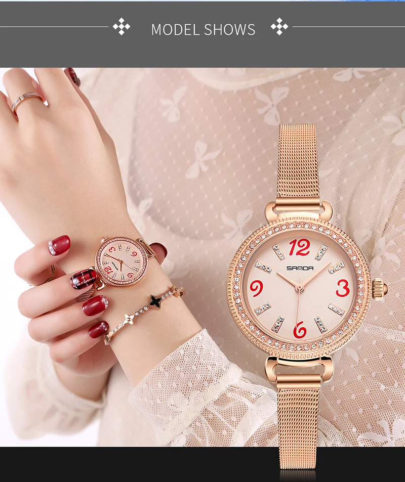 

Casual vintage female watch waterproof 3bar stainless steel,watch for women stylish,womens watches gold silver arabic