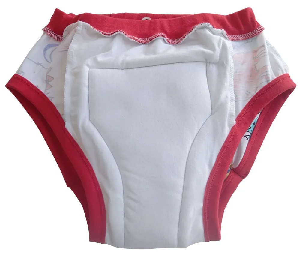 Adult Printed rocket training pants/Adult baby brief with padding inside/ABDL training pants/adult pant/abdl pant
