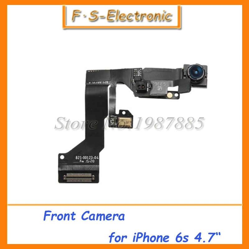 imágenes para 5 unids/lote nueva luz de la proximidad sensor flex cable con cámara frontal de montaje del micrófono para iphone 6 s 4.7" imágenes para 5 unids/lote nueva luz de la proximidad sensor flex cable con cámara frontal de montaje del micrófono para iphone 6 s 4.7"