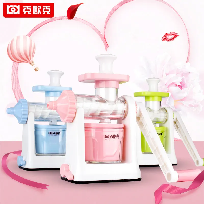 

KOK Manual Juicer Fresh Pomegranate Juicer Multifunction Make Ice Cream Machine Health Home Kitchen Tools Juice Extractor