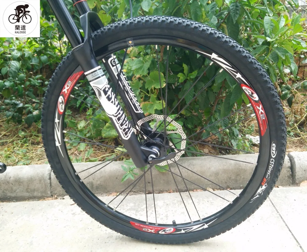 Best Kalosse   Hydraulic brakes  bicicleta mountain bike woman  26er    bikes alloy   26*17 inch  30 speed 3