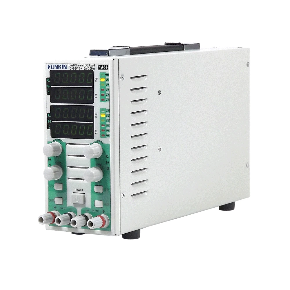 

KP283 Battery capacity tester Load meter LED drive power With a load tester Programmable electronic load tester