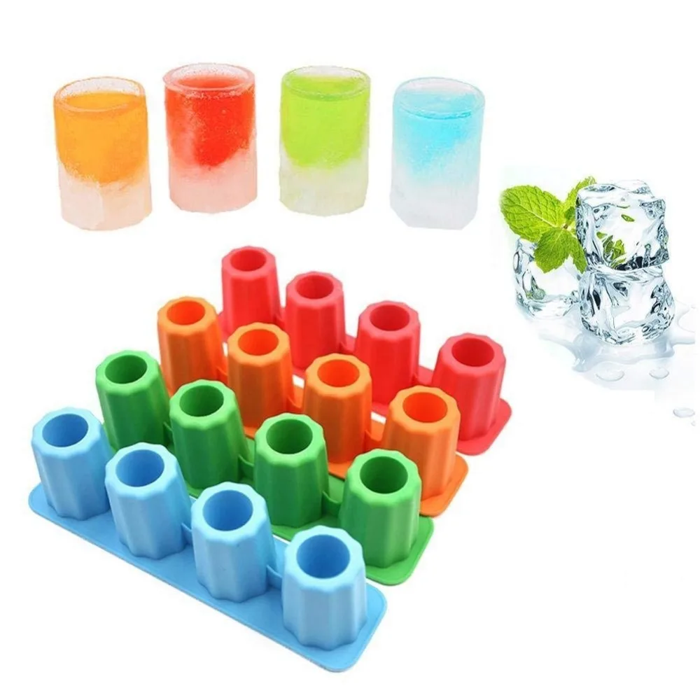 

Ice Maker Mould DIY Creative Ice Cube Mold Silicone Ice Tray Fruit Ice Cube Maker Bar Kitchen Accessories