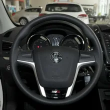 Крышка рулевого колеса черного цвета с логотипом MG для китайского SAIC ROEWE MG5 авто части двигателя