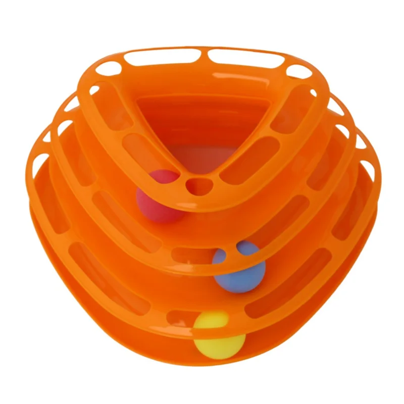 Funny Cat Pet Toy Cat Toys Intelligence Triple Play Disc Balls Ball Toys Pets Green Orange Cute Toy Funny Cat Pet Toy Cat Toys Intelligence Triple Play Disc Balls Ball Toys Pets Green Orange Cute Toy