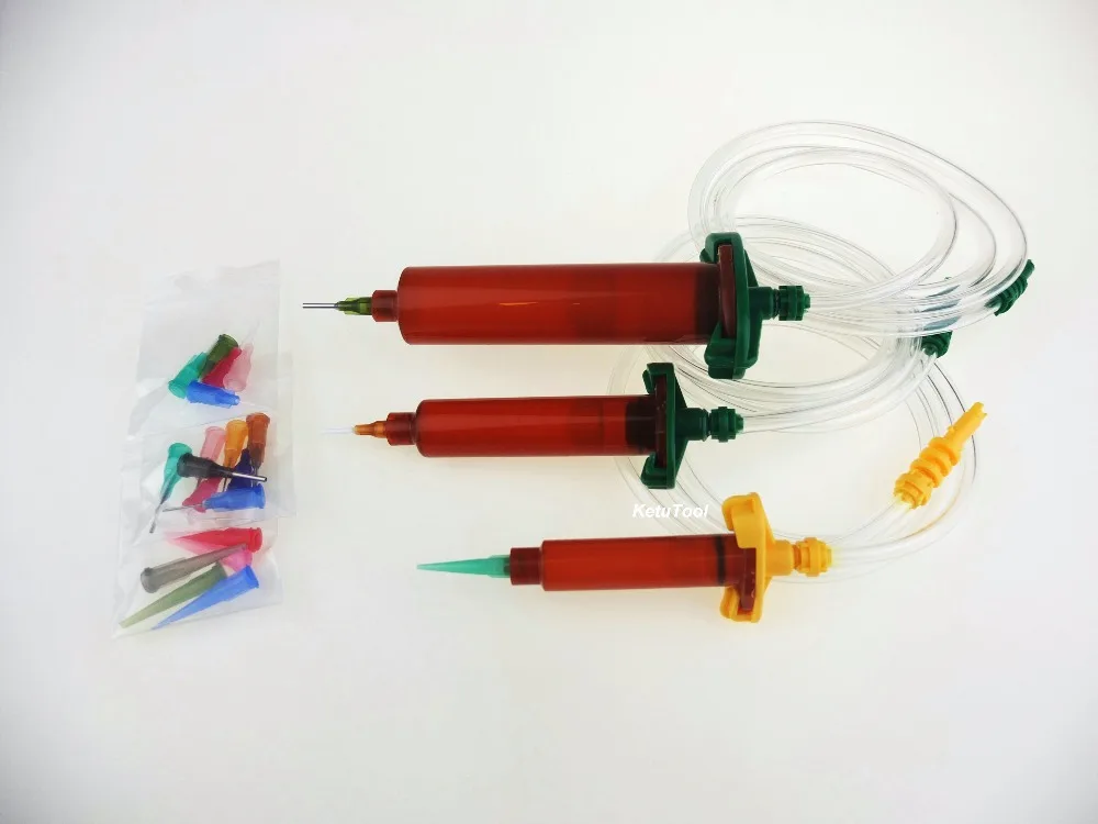 SMT SMD Liquid Dispenser Part 5cc,10cc, 30cc Amber Air Syringe Barrel