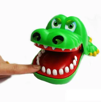 

Creative Small Size Crocodile Family Game Mouth Dentist Bite Finger Game Funny Gags Toy For Kids Play Fun