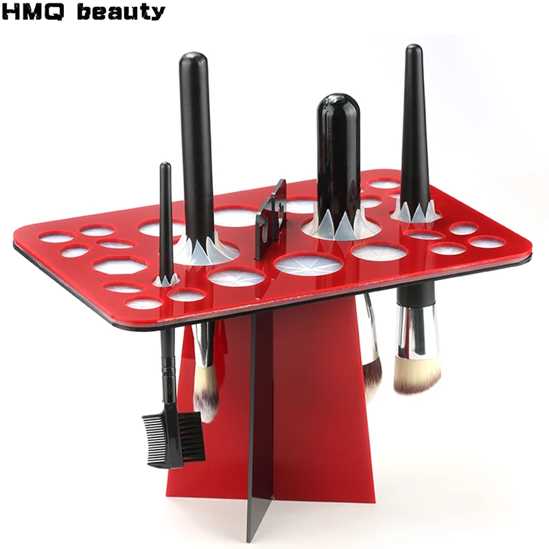 Buy 26 Hole Makeup Brush Holder Drying Rack Organizer