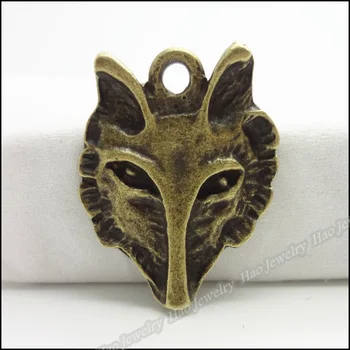 

18pcs Vintage Charms Fox Pendant Antique bronze Fit Bracelets Necklace DIY Metal Jewelry Making