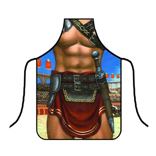 10 Colors Aprons of Kitchen Sexy Funny Personalized Digital Printed For Women Man BBQ Cleaning Cooking Apron CWQ033