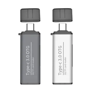 

Metal USB C to SD/Micro SD Memory Card Reader Type C to USB 3.0 OTG Adapter for MacBook Samsung Galaxy S10 S9 S8 Huawei Mate 20