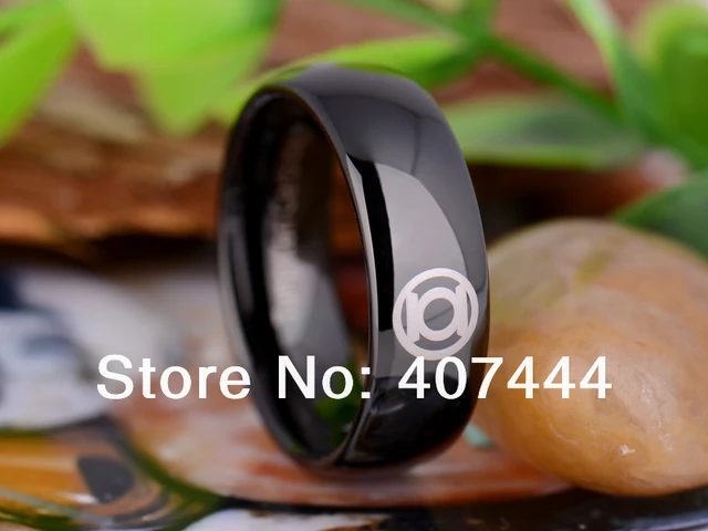 free shipping ygk jewelry hot sales 8mm black dome green lantern superhero mens tungsten carbide wedding - Green Lantern Wedding Ring free shipping ygk jewelry hot sales 8mm black dome green lantern superhero mens tungsten carbide wedding - Green Lantern Wedding Ring