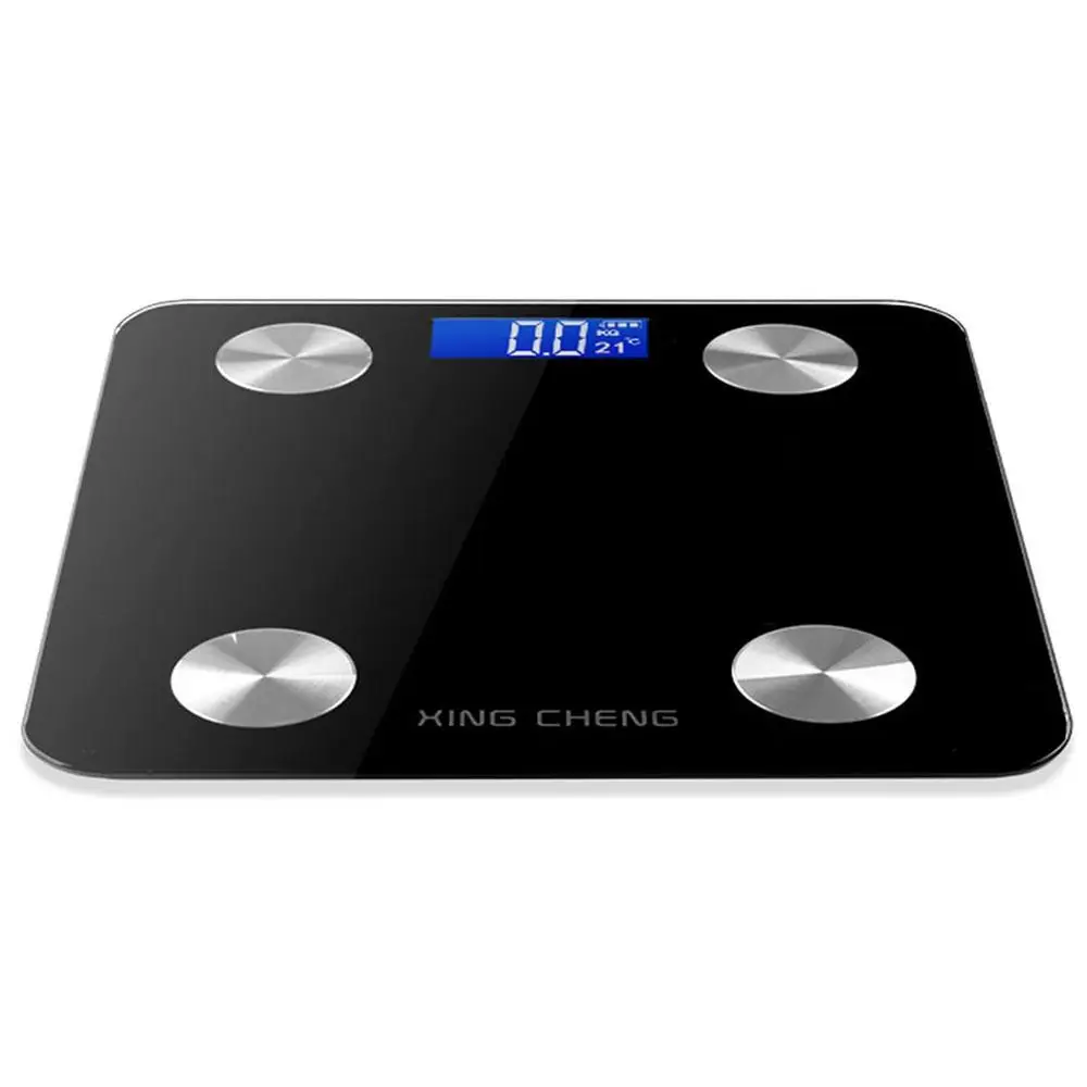 

Black Intelligent Body Fat Scale Household Electronic Scale Human Body Weight Scale Human Body Scale