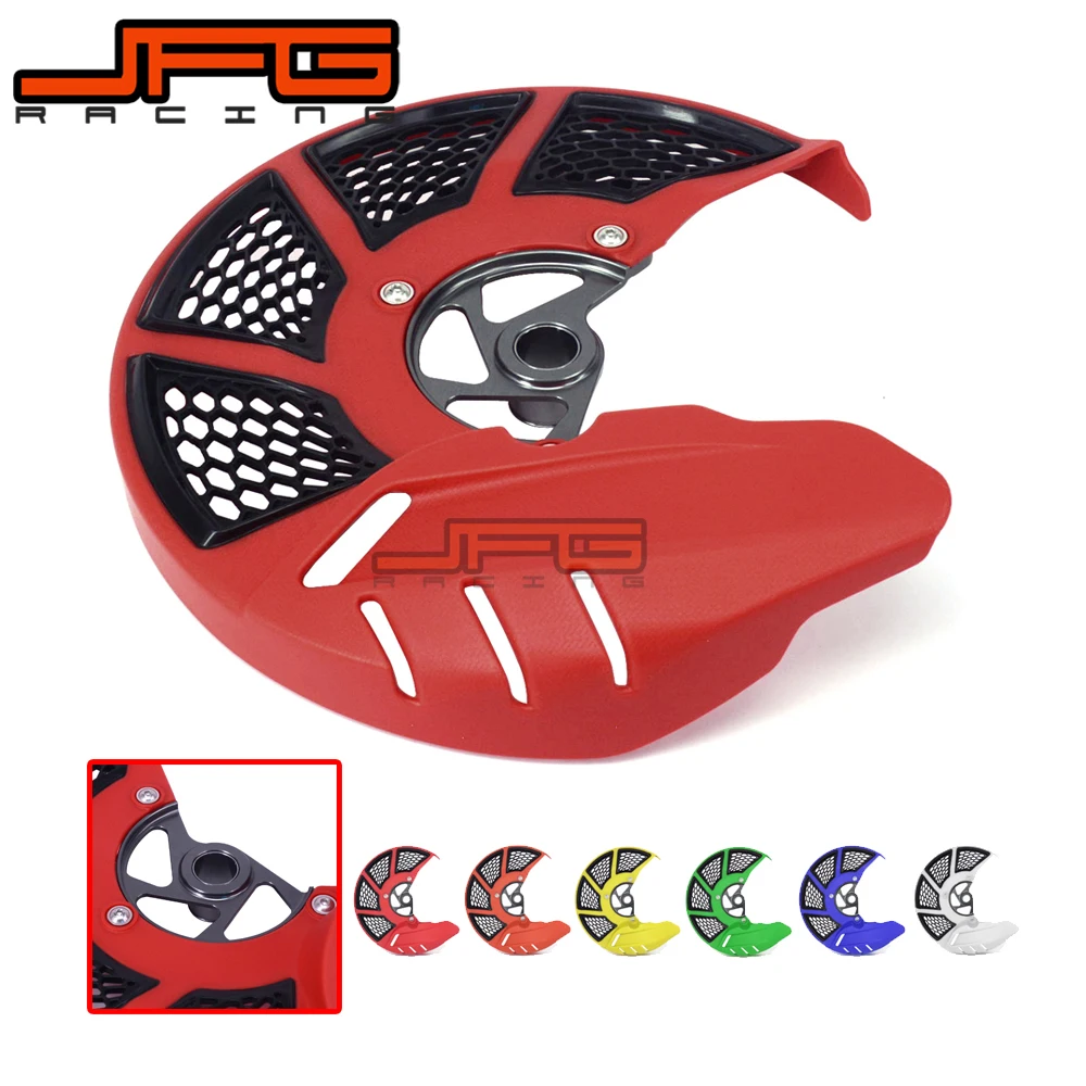 Protezione Disco Freno In Plastica Rossa Per Honda CRF E CR, Facile Da Montare