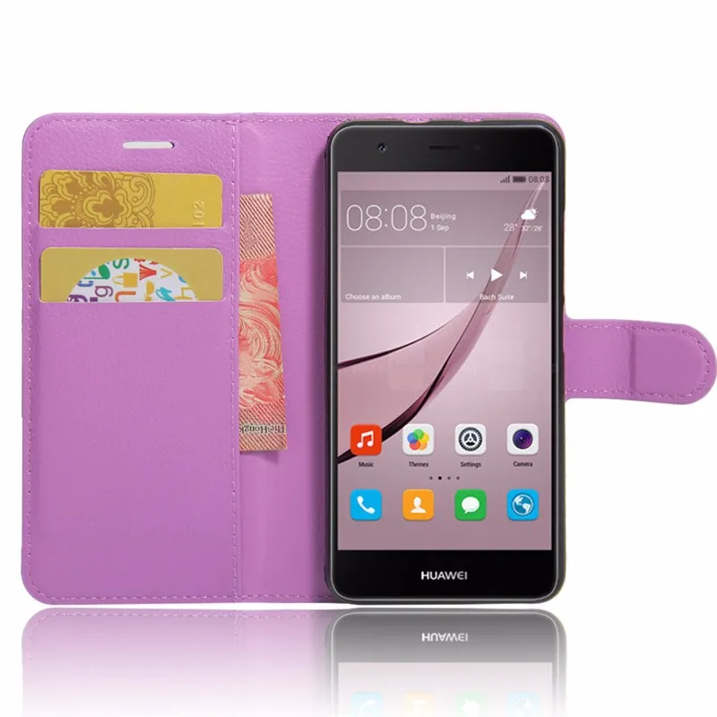 PU Leather Back Cover Phone Case For Huawei Nova CAN-L11 CAN-L12 CAN-L01 CAN-L02 CAN-L03 CAN-L13 CAZ-AL10 Case 5.0 Inch Flip Bag (14)