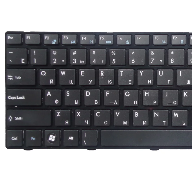  GZEELE Russian Keyboard For MSI A6200 CR620 CX705 S6000 MS-1681 MS-1736 CX705 MS16GB MS16GA black R
