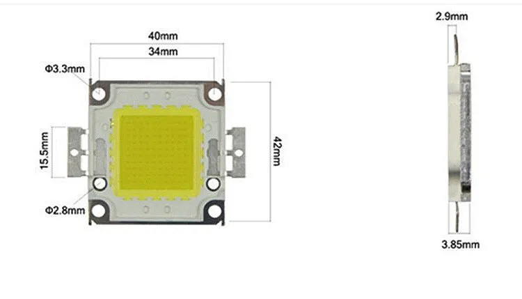 [MingBen] 1 комплект высокомощный светодиодный светильник COB чип с драйвером IP67 10 Вт 20 Вт 30 Вт 50 Вт 70 Вт для DIY прожектор точечный светильник