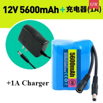 

5600mah 12V lithium ion battery brand 18650 11.1V 12V 5600mah bateria for Oxygen pump Washer Router Hernia LED solar lamp Vc