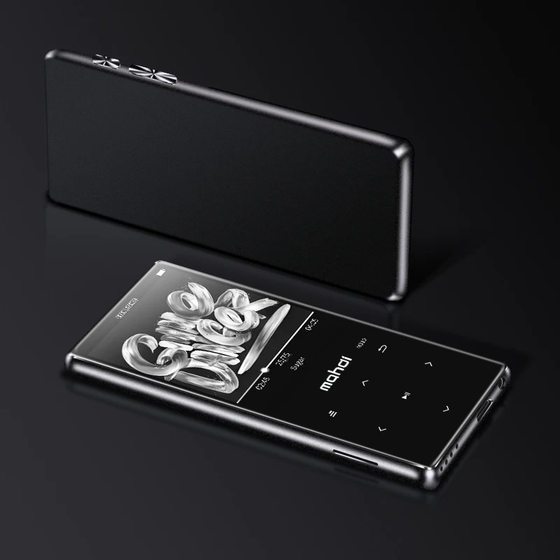 Черный сенсорный экран Bluetooth 4 1 MP3 плеер bulit в 16 ГБ и Динамик с FM радио/записи