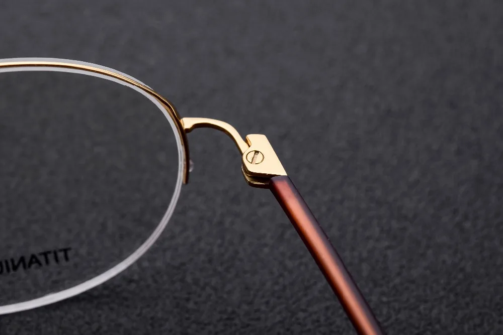 Myopie Frauen c5 Reines Brille Rahmen c3 Optische Halbe C1 Semi c4 Ultraleicht c2 Brillen Titan randlose Männer 5wwUaxrI8q