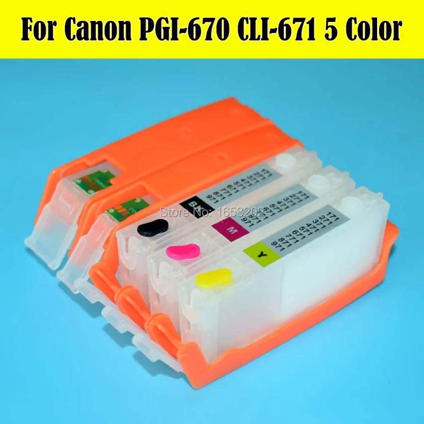 Canon 670 671 PGI-670 CLI-671 Ink Cartridge 3