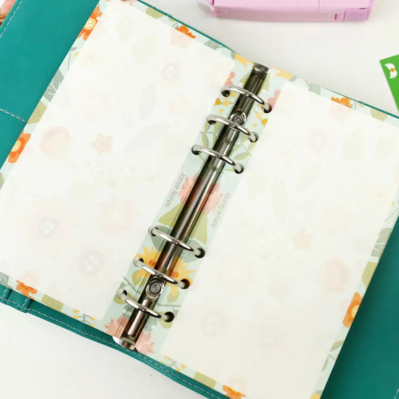 

Yiwi 2018 Green Forest Blank A5 A6 6 Holes Planner Filler Papers For Filofax Office School Spiral Notebook Filler Paper