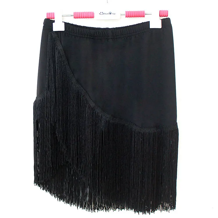 

The new dance Latin dance skirt with tassel boxer safety trousers miniskirt women's clothes and dance