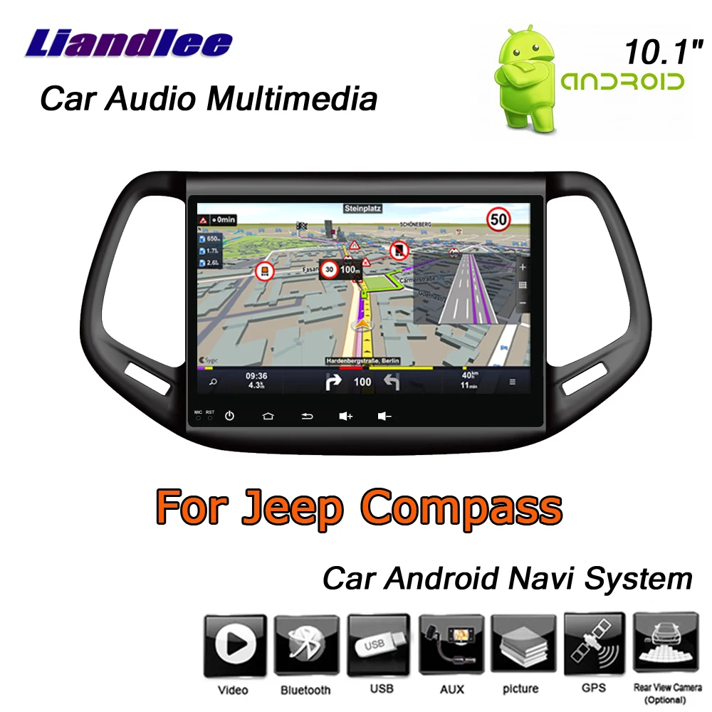 Flash Deal Liandlee Android 8 UP For Jeep Compass 2016~2019 Stereo Car Radio Carplay Camera Wifi GPS Map Navi Navigation System No CD DVD 4 Flash Deal Liandlee Android 8 UP For Jeep Compass 2016~2019 Stereo Car Radio Carplay Camera Wifi GPS Map Navi Navigation System No CD DVD 4