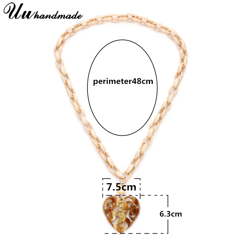 Колье сотуар, длинное ожерелье, подвеска в виде сердца, модное ювелирное изделие, массивное ожерелье s& Кулоны для женщин, колье, ожерелье для женщин