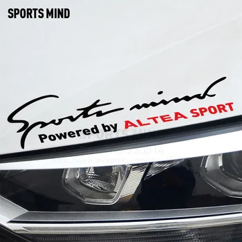 

2 Pieces Sports Mind Lamp Eyebrow Vinyl Drift Racing Fatlace Illmotion Car Sticker car styling For Seat Altea xl Accessories