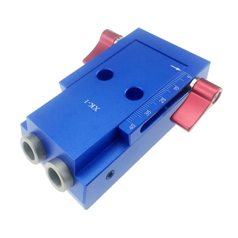 Najtaniej ASCENDAS Mini Kreg Style zestaw do wiercenia otworów kieszeniowych System na wykonane z drewna ing stolarka + wiertło stopniowe i akcesoria wykonane z drewna zestaw narzędzi