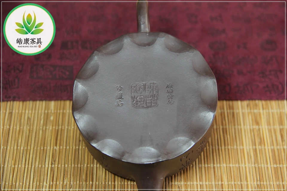 Маленького размера настоящий исинский китайский чайник для набора Кунг Фу Ча для чая пуэр Сердце(сердцу) весть подаёт 100 мл