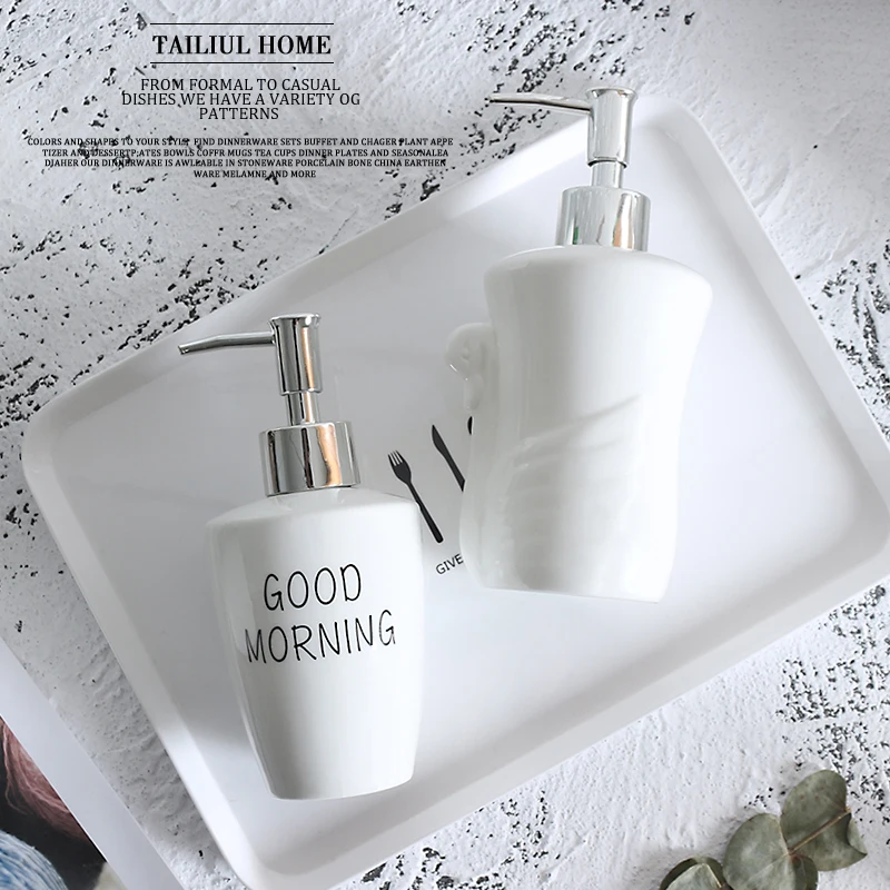 NEWYEARNEW swan короткие диспенсеры для жидкого мыла бутылки с эмульсией латексные