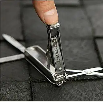 5in1 EDC Портативный Multi Функция инструмент Ножи носком маникюрные ножницы Blade