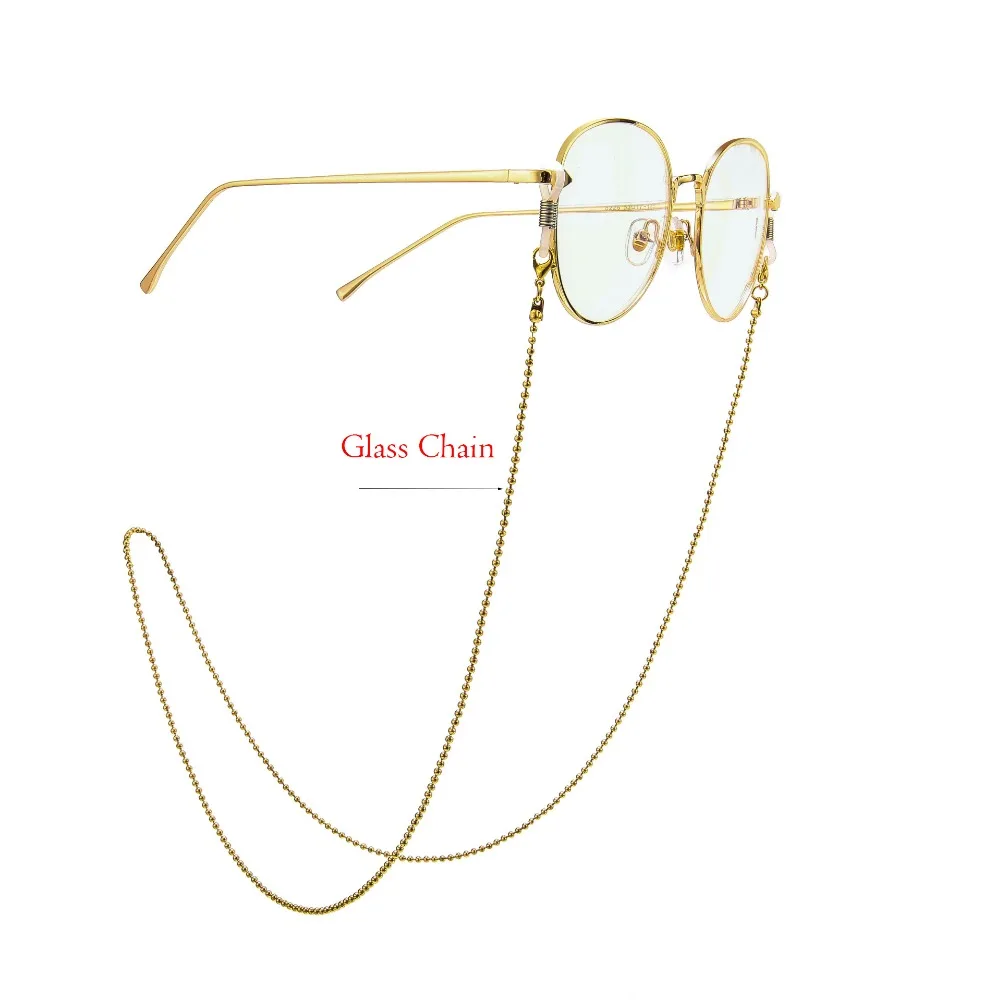 

70CM Eyeglass Chain Reading Glasses Spectacles Sunglasses Eyewear Eyeglass Accessories Neck Cord Strap Rope
