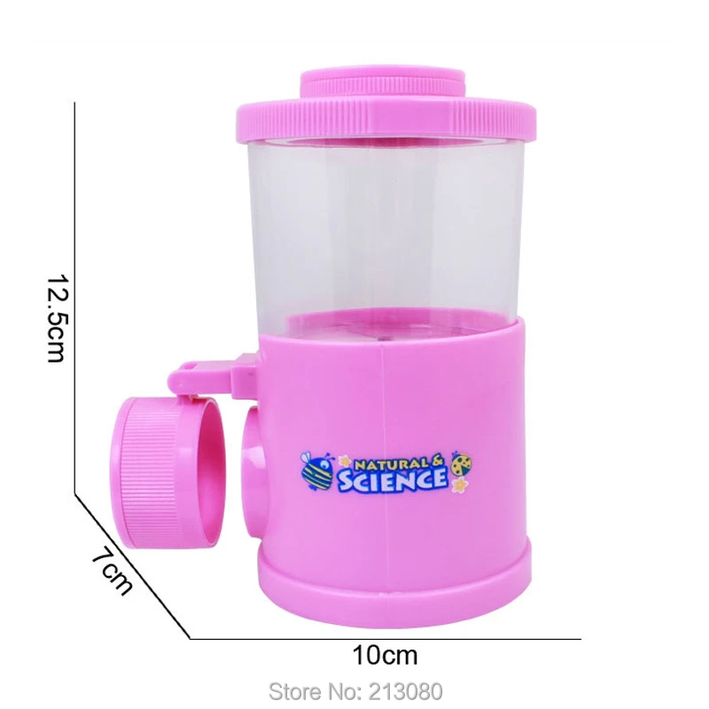 Educational Insect Magnifying Cup Child Kids Learn Grow Toy Student Science Experiment Teaching Prop (2)
