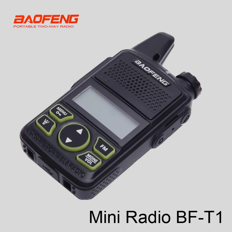 Новый мини Baofeng T1 портативный Ham FM CB радио трансивер BAOFENG BF портативная рация